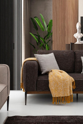 Sofa set 431 seater sofa set Beige Sofas Armchair Modern Set