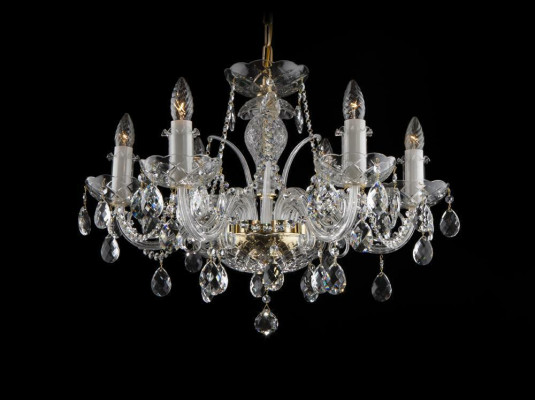 Lamp Kroonluchter Kristallen Licht Bohemen Kap Kroonluchters Lampen Licht