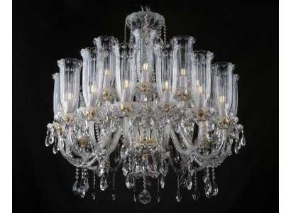 XXL Lamp 24x kroonluchter Palace Villa D'Este Lights Crystal lamp kroonluchter  XXL Lamp 24x kroonluchter Palace Villa D'Este Lampen Kristallen kroonluchter
