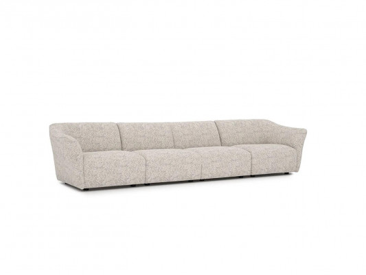Woonkamer gestoffeerde meubels Textiel bank Bank Vierzitter Modern Design Meubels.