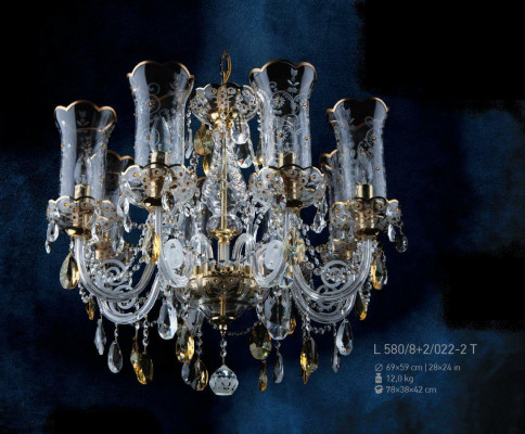 Bohemen Kristallen Lamp Licht Plafondlamp Kroonluchter