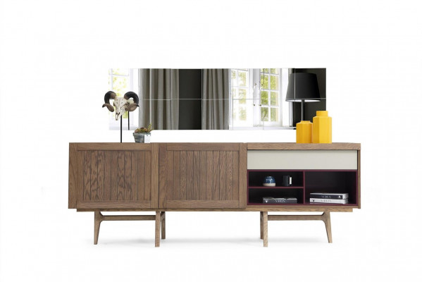 Dressoir commode dressoir hout modern bruin woonkamer dressoirs.