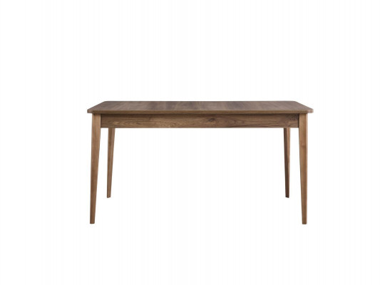 Eettafel Eettafel Tafel Hout Bruin Uitschuifbaar 160 cm Eetkamer