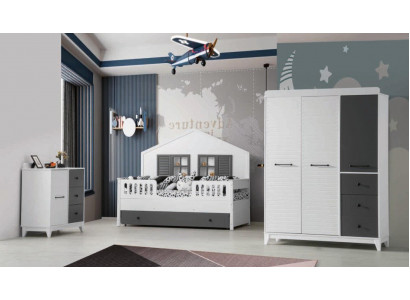 Modern set voor kinderkamer multikleur perfecte meubels voor uw interieur
