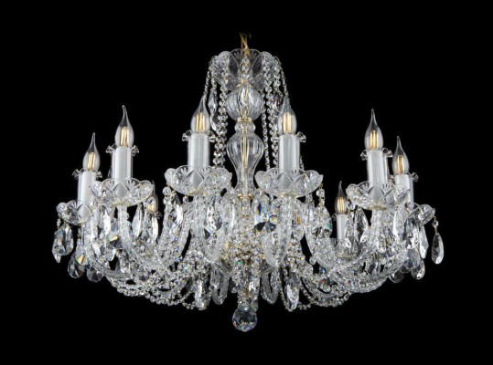 Kroon kaarsenstandaard lamp plafondlamp kristallen lamp verlichting Bohemen lamp