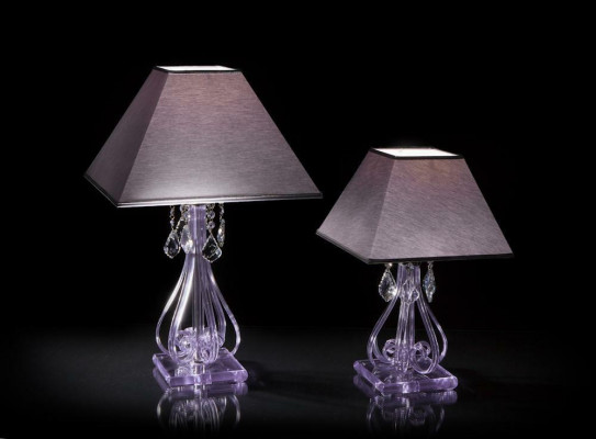 Lamp Crystal Table Lamp Elite Bohemia Foot Nightstand New Office