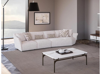 Woonkamer Modern Wit Bank Vierzits Bankstel Moderne Inrichting