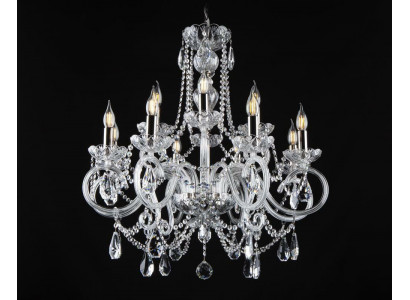Kristallen kroonluchter hanglamp plafondlamp Bohemen