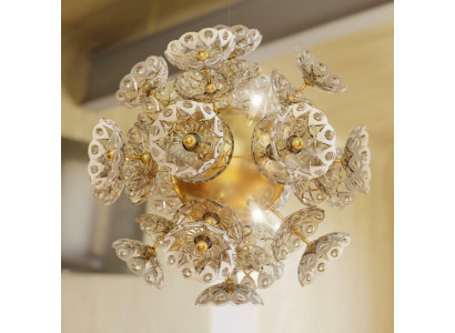 Elite Kroonluchter Bohemen Bloem Plafondlamp Kroonluchter Verlichting