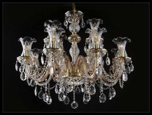 Klassieke kroonluchter plafondlamp Bohemen verlichting kristal Nieuw