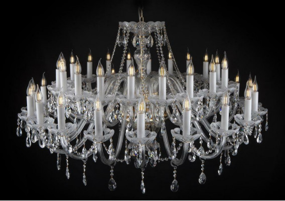 Kristal kroonluchter hanglamp Bohemen lamp plafondlamp