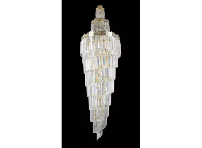 Kroonluchter plafondlamp luxe design kristallen lamp woonkamer lamp goud