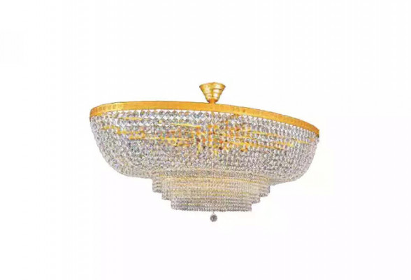 Plafondlamp Luxe Kroonluchter Plafondlamp Lustre Goud Kristal Lamp