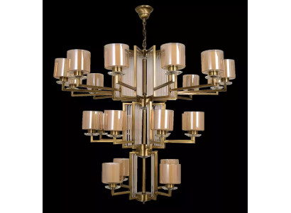Hanglamp Kroonluchter Luxe Goud Plafondlamp Luchter Glas Modern