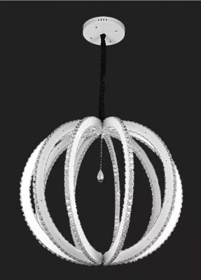 Moderne lamp Hanglamp Abstracte ronde lampen Kristallamp 100x150