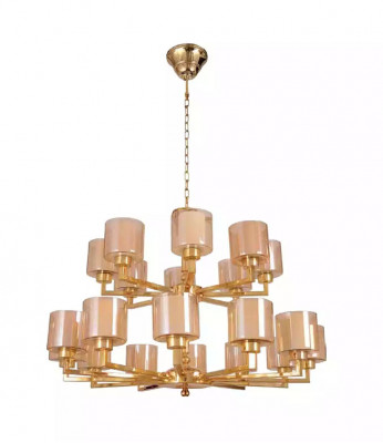 Kroonluchter Plafondlamp Goud Hanglamp Kroonluchter Glas Modern Nieuw