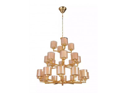 Kroonluchter Plafondlamp Modern Goud Plafondlamp Kroonluchter Glas XXL