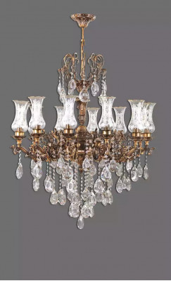 Plafondlamp Plafondluchter Goud Kroonluchter Luchter Kristallen Lamp Lampen