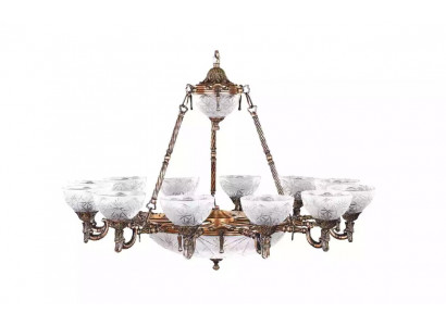 Plafondlamp Kroonluchter Lamp Plafondlamp Kandelaar Glas 122cm Lampen