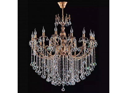 Luxe plafondlamp kroonluchter plafondlamp kroonluchter gouden kristallen lamp.
