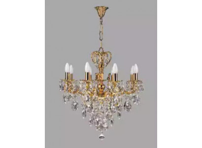 Kroonluchter Plafondlamp Plafondlamp Gouden Luxe Kunst Kristal