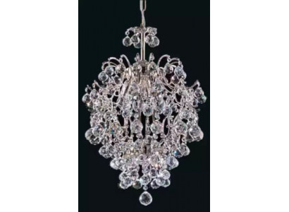 Luxe kroonluchter plafondlamp plafondlamp kroonluchter kristal zilver
