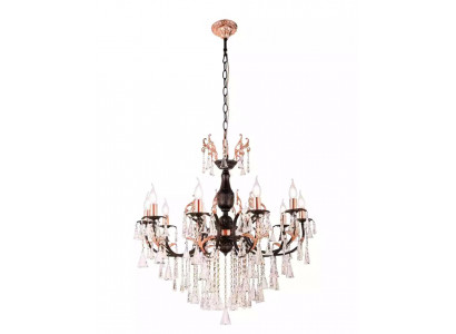 Luxe plafondlamp kroonluchter plafondlamp kroonluchter zwart kristal
