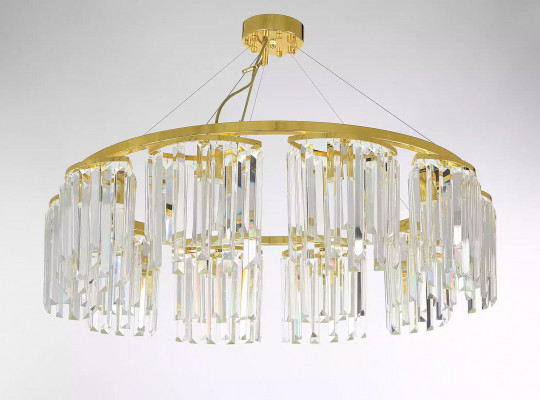 Ronde kristallen lamp plafondlamp hanglamp lamp kroonluchter