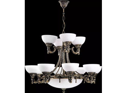 Hanglamp Plafondlamp Kroonluchter Kristallen Kroonluchter Glas Wit Lampen Antieke Stijl