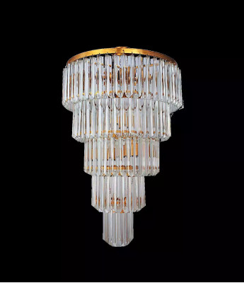 Plafondlamp Plafondluchter Luxe Goud Kroonluchter Kroonluchter Kristal Art