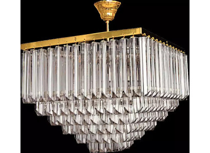 Plafondlamp Luxe Gouden Kroonluchter Plafondlamp Luchter Kristal Lamp