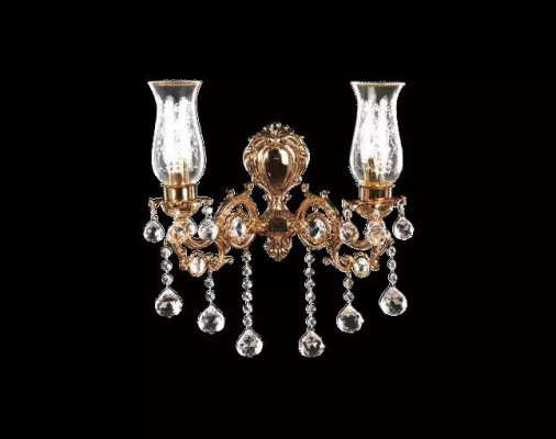 Wandlamp Woonkamer Luxe goud Slaapkamer Moderne Kroonluchter Kristal