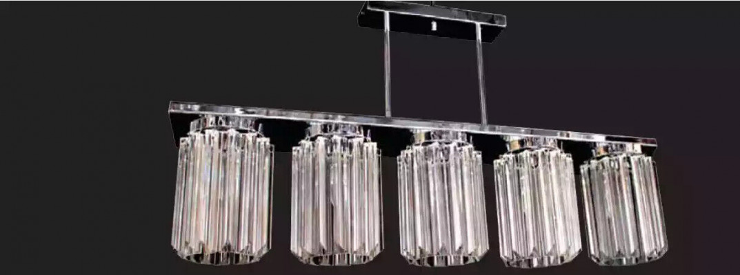Kroonluchter nieuw grijs woonkamer hanglamp lamp hanglamp decoratie