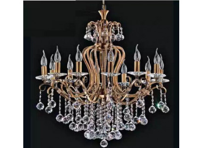 Luxe plafondlamp kroonluchter kroonluchter plafondlamp kristal goud 88x100