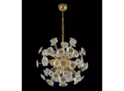 Kroonluchter plafondlamp goud plafondlamp kristal modern