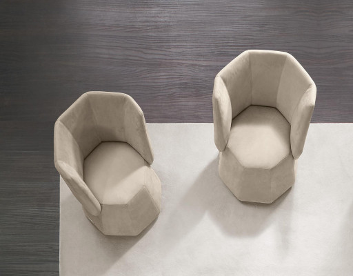 Ontwerp Fauteuil Luxe Eenpersoons Modern Armleuning Textiel 1 Zitmeubel Eenpersoons Prianera