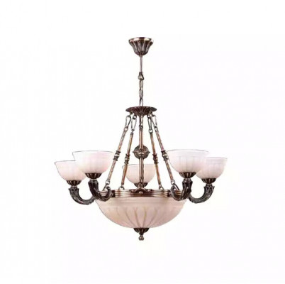 Hanglamp Wit Plafondlamp Kroonluchter Glas Kunst