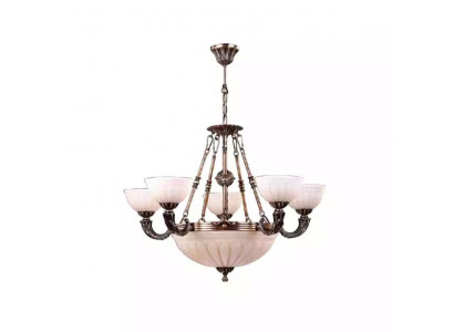 Hanglamp Wit Plafondlamp Kroonluchter Glas Kunst