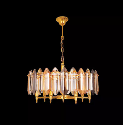 Kroonluchter Gouden Plafondlamp Lamp Armatuur Gouden Hanglamp 60x75cm
