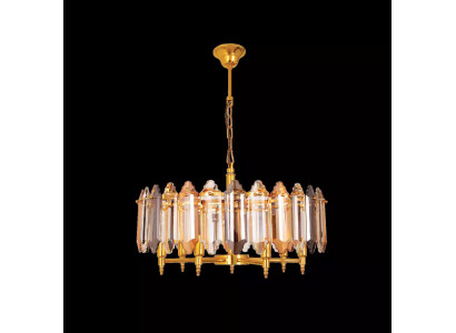 Kroonluchter Gouden Plafondlamp Lamp Armatuur Gouden Hanglamp 60x75cm