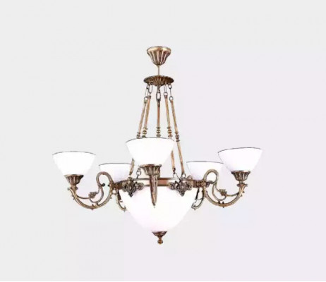 Plafondlamp Plafonnière Kroonluchter Lamp Luchter Glas Kunst Wit