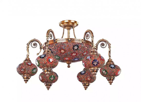 Hanglamp Luchter Kroonluchter Plafondlamp Lampen Glas Goud Verlichting