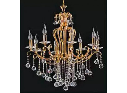 Luxe plafondlamp kroonluchter plafondlamp kristal goud