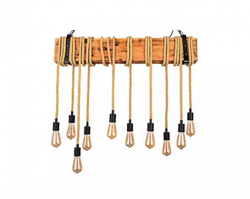 Lampen Eettafel Plafondlamp Kroonluchter Lamp Hout Verlichting