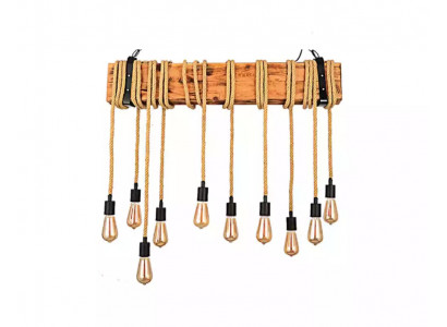 Lampen Eettafel Plafondlamp Kroonluchter Lamp Hout Verlichting