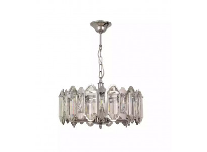 Kroonluchter luxe plafondhanglamp keuken woonkamer lamp nieuw zilver