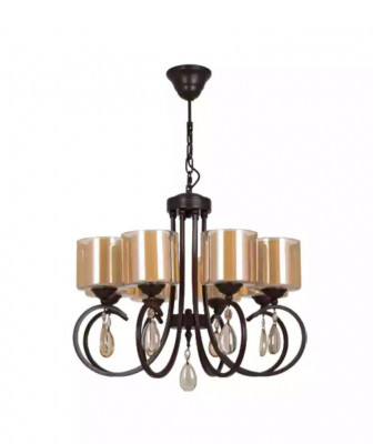 Plafondlamp Woonkamer Hanglamp Plafondverlichting Glas Kroonluchter Luxe 66x70