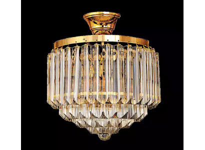 Hanglamp Luxe Gouden Kroonluchter Plafondlamp Kandelaar Kristal Art