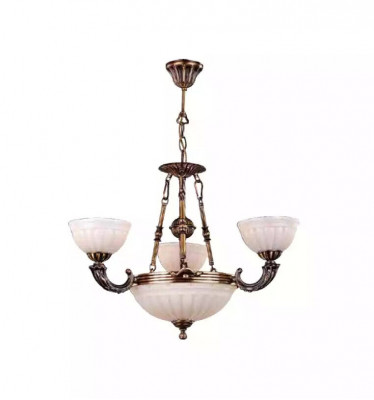 Plafondlamp Wit Plafondlamp Kroonluchter Glas Kunst