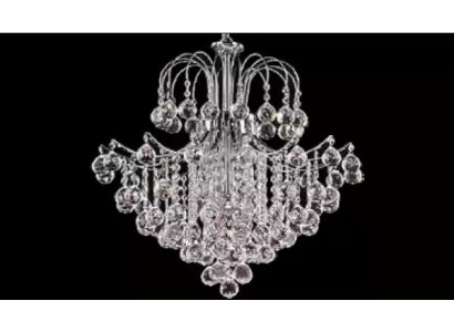 Plafondlamp Kroonluchter Plafondkristallamp Lampen Luxe Kroonluchter Zilver